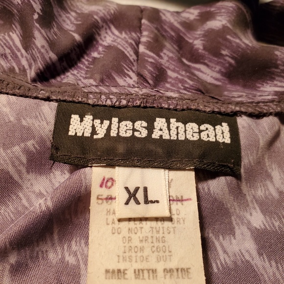 Black and Gray Animal print duster jacket - Picture 4 of 6